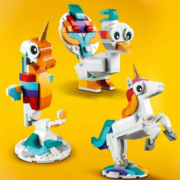 LEGO Creator 3 in 1 Magical Unicorn ~ 31140 ~ New - Picture 2 of 9